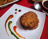 A picture of step 7 of Crispy Methi Tikki with Sorghum Flour.