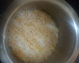 A picture of step 1 of Khara Pongal or khichadi.