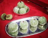 A picture of step 7 of Paan laddu.