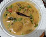 A picture of step 12 of होटल स्टाइल पकौड़ी वाली कढ़ी(hotal style pakode wali kadhi recip.