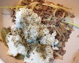 Foto langkah ke 4 dari resep Nasi Bakar Sapi Teflon (Super Praktis).