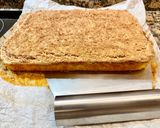 Foto del paso 12 de la receta: Pastel de mantequilla, naranja y plátano, con cobertura crujiente