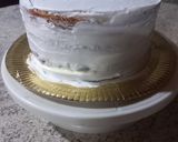 Foto del paso 3 de la receta: Torta de vainilla con crema chantilly y frutillas 🍓