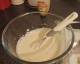 A picture of step 2 of Quick Savoury egg free pancake.