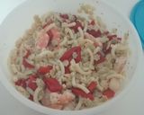 Foto del paso 4 de la receta: Ensalada de estrellitas y patatas para llevar