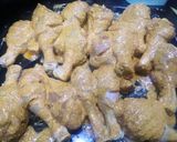 A picture of step 1 of Grilled chicken drum stick.