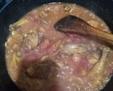 A picture of step 5 of Chicken BBQ karahi🍅.