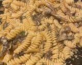 Une image de l'étape 4 de Pâtes, Chanterelles et Noix.