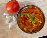 A picture of step 6 of Tomato Garlic Sabji.