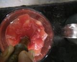 A picture of step 1 of "Watermelon Mojito" #AR #Summer special challenge.