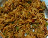 A picture of step 4 of Tandoori chicken rolls.