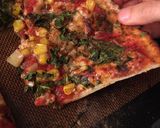 A picture of step 6 of Low fat yeast free pizza dough FAST.