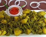मोगरी आलू की सब्जी (Mogri aloo ki sabzi recipe in hindi) रेसिपी चरण 6 फोटो