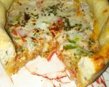 A picture of step 18 of Deep dish kabab pizza.