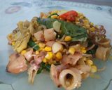 Foto langkah ke 5 dari resep Cumi jagung.