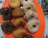 Foto langkah ke 10 dari resep Donat Lembut Tanpa Telur/Eggless No Kentang.