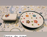 Foto del paso 4 de la receta: Tarta de tres chocolates (sin horno)