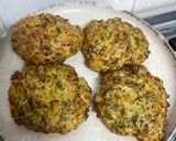 Foto del paso 6 de la receta: Hamburguesa de brócoli en freidora de aire