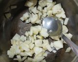 A picture of step 1 of Rice paper and fruit Toffee.