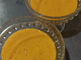Mousse de mango saludable
