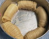 Foto langkah ke 8 dari resep 1 adonan 2 bentuk roti wool roll bread dan roti sobek.