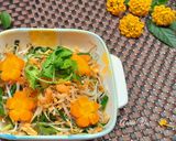 Hình bước làm 2 của món Giá hẹ xào tôm khô