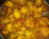 अरबी की सूखी चटपटी सब्जी (Arbi ki sukhi chatpati sabzi recipe in hindi) रेसिपी चरण 3 फोटो