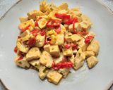 Foto langkah ke 4 dari resep Tahu Bawang Putih + Cabe Merah.
