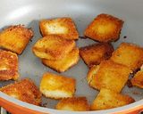 A picture of step 1 of Bread Ka Meetha.