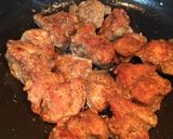 A picture of step 7 of Orange Chicken.