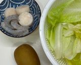 奇異果海鮮沙拉的食譜步驟1照片