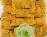 Hình bước làm 4 của món Hoành thánh hấp