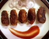 A picture of step 4 of Rice cutlet.