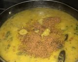 A picture of step 4 of Bhata dalma Arancini.