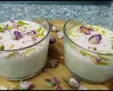 A picture of step 13 of Rose Mahalabia (Arabian dessert) Milk pudding.