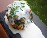 Foto del passaggio 4 della ricetta 🥬🍞Canederli pancetta, bietole e besciamella🍞🥬