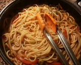Foto del paso 21 de la receta: Espaguetis en salsa caprichosa