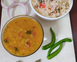 கீ ரைஸ் வித் தால் தட்கா ரெசிபி ஸ்டேப் 7 புகைப்படம்