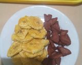Foto del paso 3 de la receta: Fritos con salami 🇩🇴