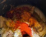 A picture of step 6 of Moong Dal Gosht / Green Moong Dal cooked with Mutton.
