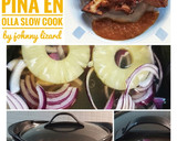 Foto del paso 9 de la receta: Codillo con mostaza, miel, cebolla y piña en olla slow cook