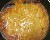A picture of step 5 of Fry dal with Roti for Lunch.