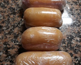 Foto del paso 4 de la receta: Hojaldre de pollo relleno de jamón dulce y queso Cheddar