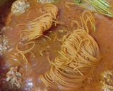 A picture of step 4 of Meatballs with Noodles.