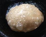 A picture of step 3 of Luchi / Puri.