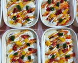 Gambar langkah 5 resipi Roti Sosej Lunch Box.