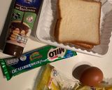 รูปขั้นตอนการทำที่ 1 ของ Toast banana milo