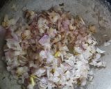 A picture of step 5 of Veg kolapuri.