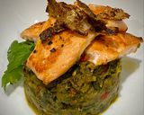 A picture of step 4 of Haagaloo with Trout.