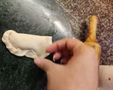 A picture of step 4 of Chandrapuli Pitha.